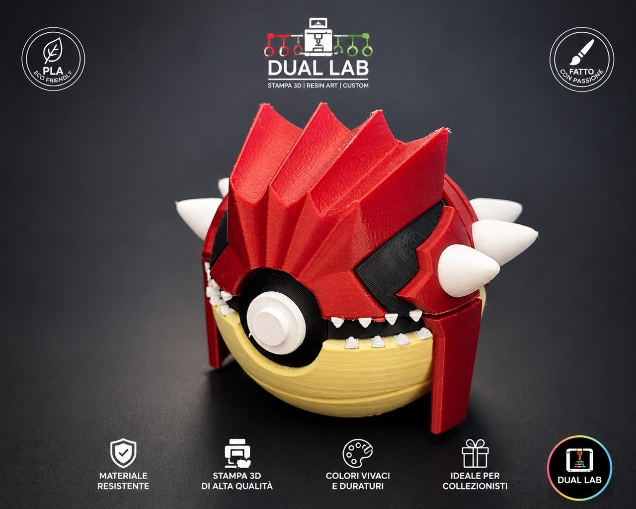 Creazione Dual Lab: Pokéball Groudon