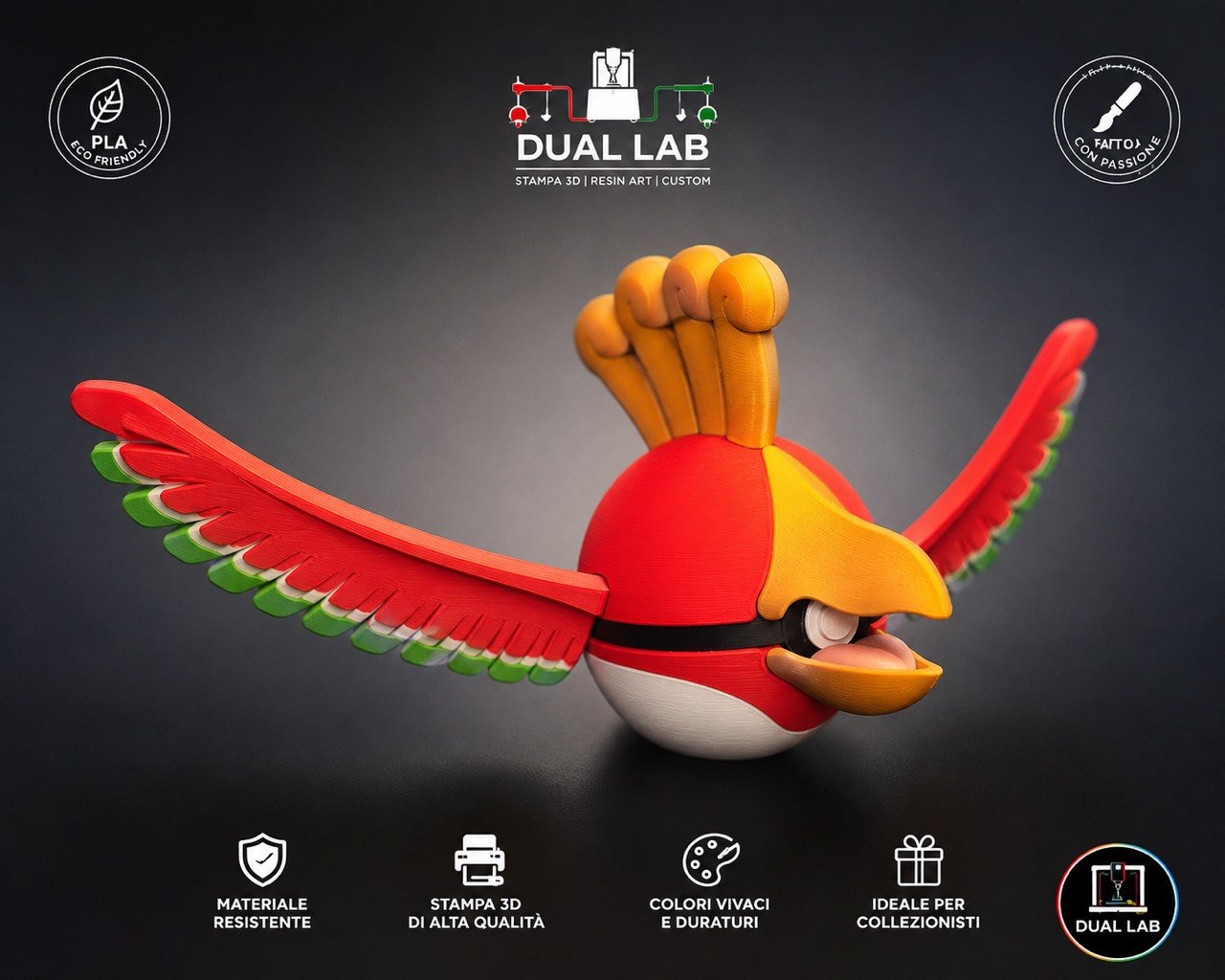 Creazione Dual Lab: Pokéball Ho-Oh