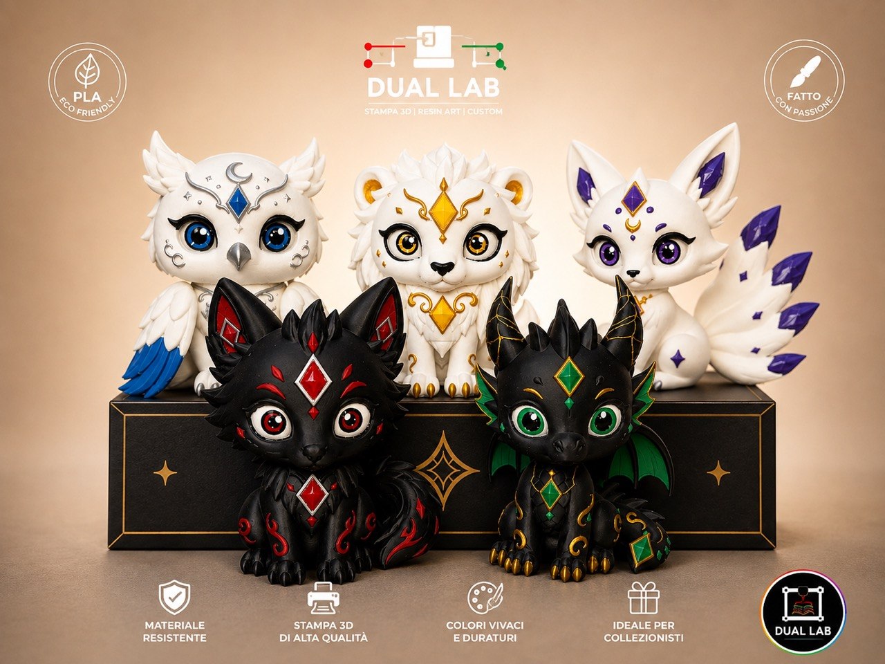Creazione Dual Lab: Figure fantasy